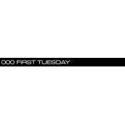 First Tuesday 