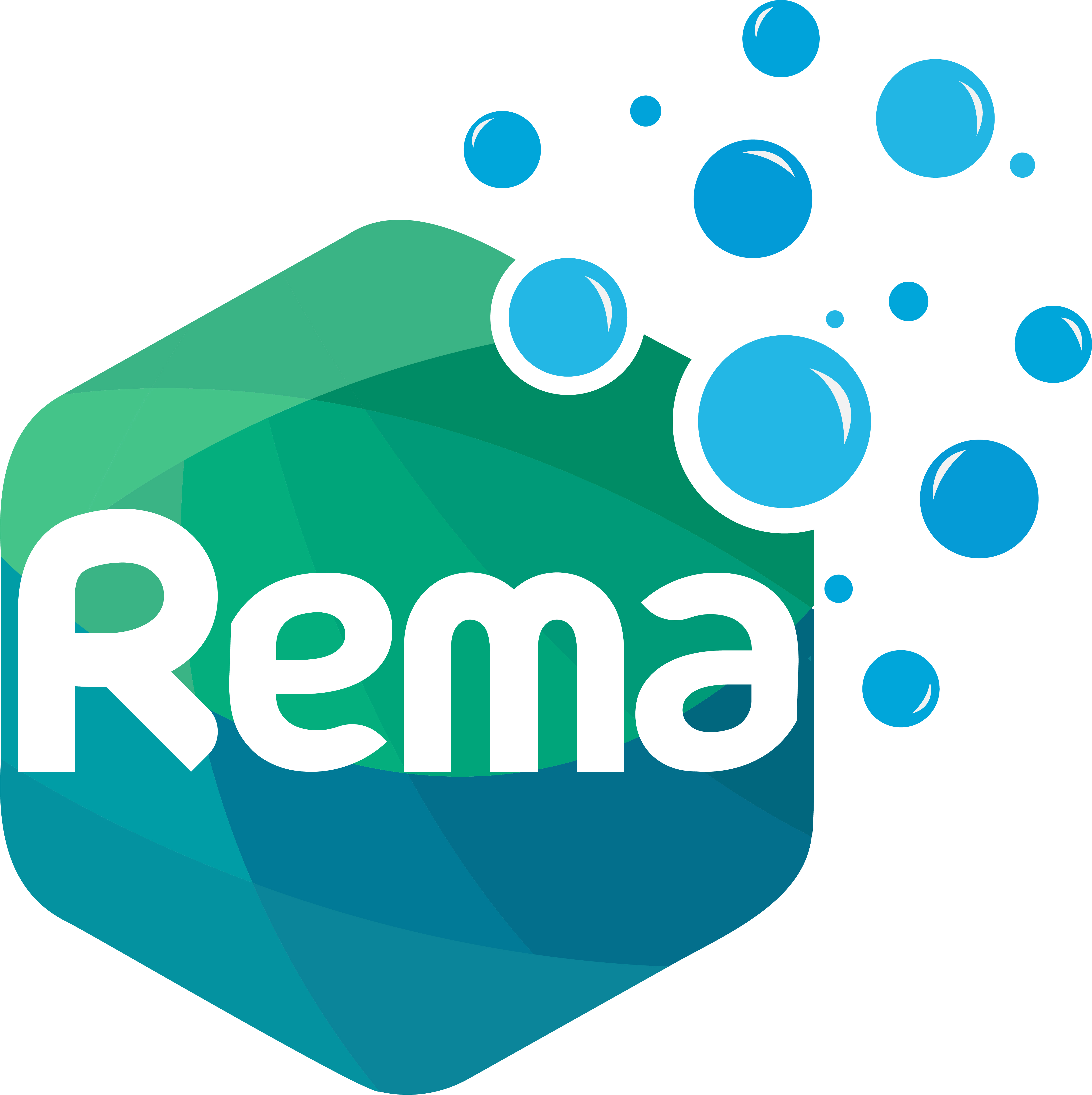 REMA membrane-less electrolysis