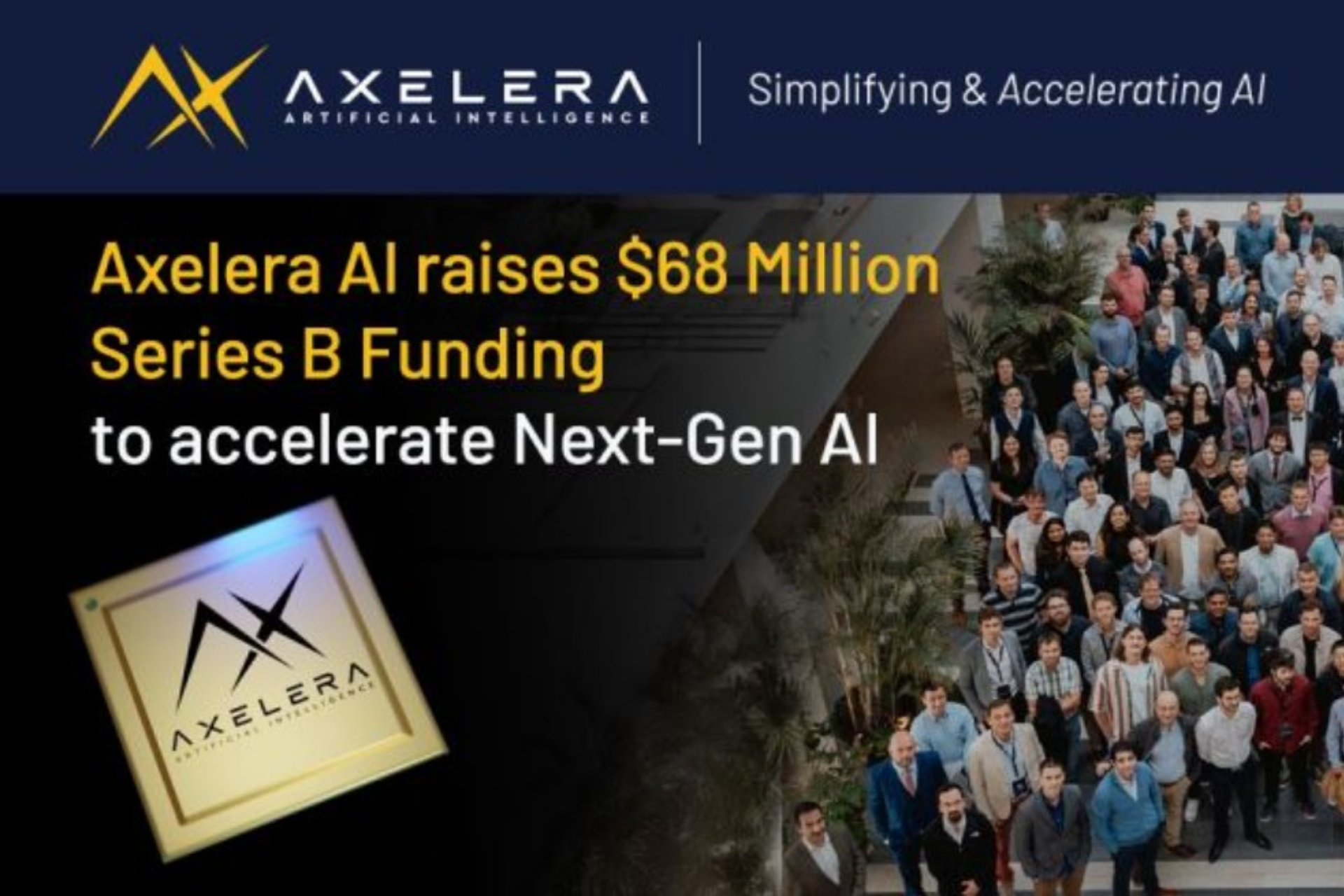 Axelera AI Secures $68 Million Series B Funding to Propel AI Innovation